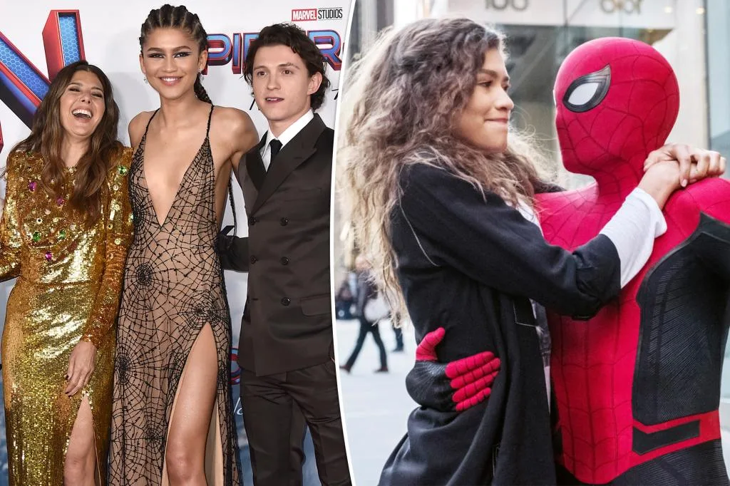 Marisa Tomei says watching Tom Holland and Zendaya ‘fall in love’ was her favorite part of ‘Spider-Man’