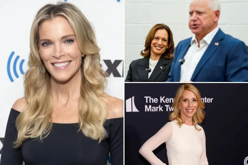 Megyn Kelly tears into Kamala Harris for dragging Walz along for interview: ‘Emotional support governor’