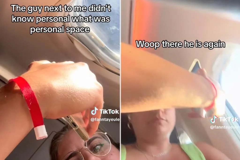 Passenger keeps shoving phone in window flyer’s face to get photo outside of plane: ‘Itâs just plain rude’