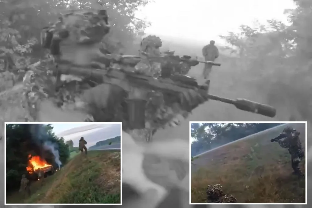 Moment Ukrainian troops ambush Russian military truck carrying Putin’s soldiers