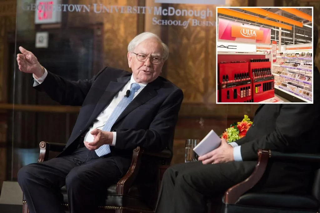 Warren Buffett’s Berkshire discloses surprise stake in Ulta Beauty, slices Apple