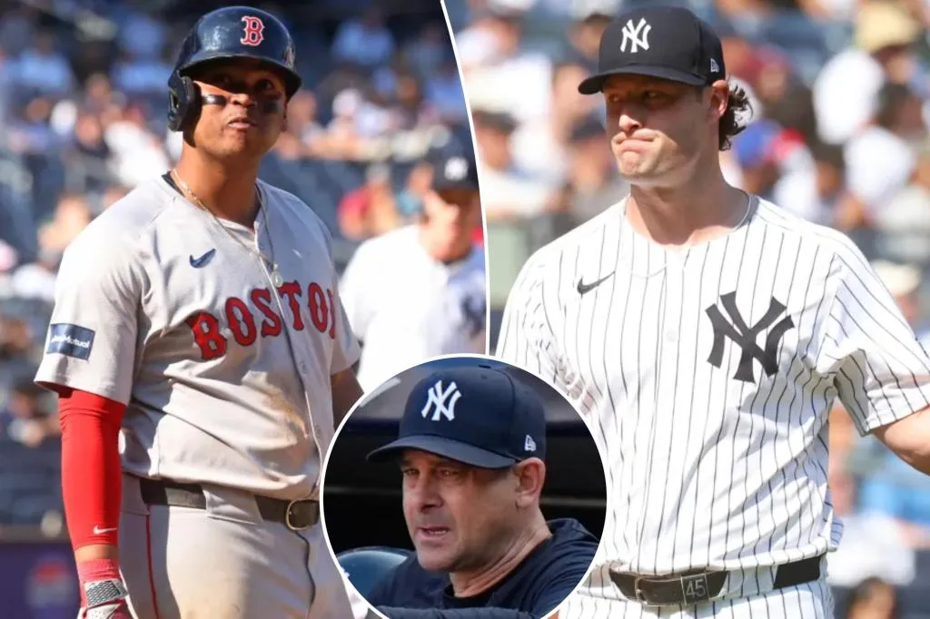 Aaron Boone takes blame for communication mess after Gerrit Cole’s bizarre intentional walk to Rafael Devers