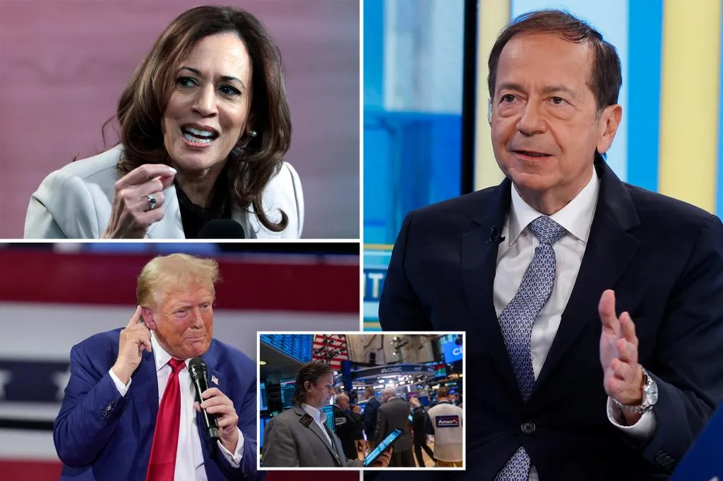 Billionaire hedge funder John Paulson says he’ll yank his money from market if Kamala Harris wins election