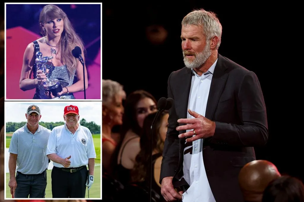 Brett Favre uses Patrick Mahomes to mock Taylor Swift’s endorsement of Kamala Harris