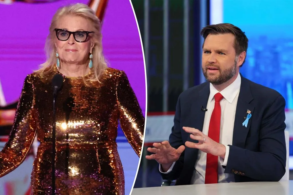 Candice Bergen takes jab at Trump’s running mate JD Vance at Emmys 2024: ‘Meow’