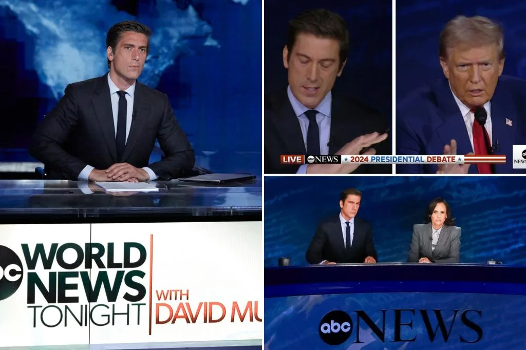 ABC’s David Muir sees newscast ratings tank after his controversial debate moderating