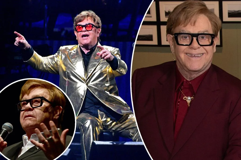 Elton John reveals ‘severe eye infection’ has limited his vision