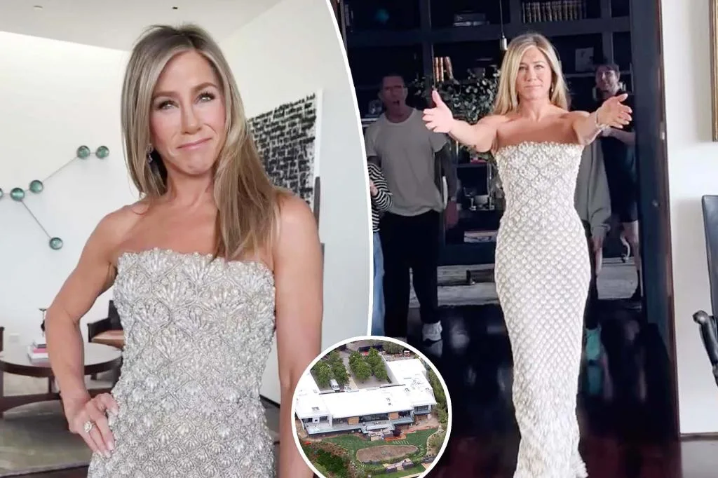 Jennifer Aniston gave fans a rare tour of her $21M LA mansion during her Emmys glam session