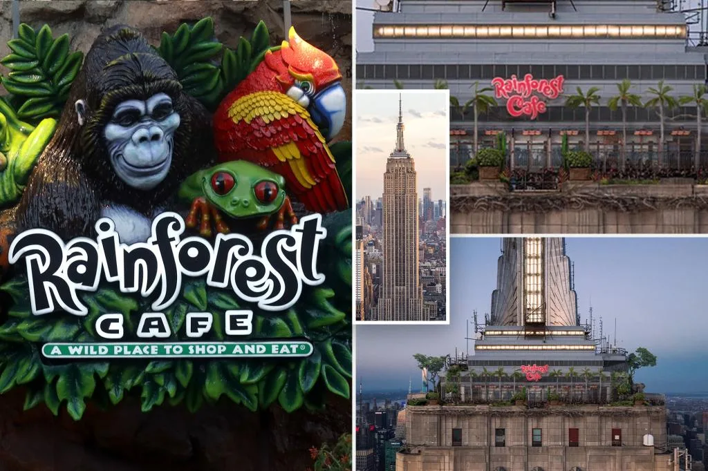 NYC’s first Rainforest Cafe to open at the Empire State Building — but there’s a catch