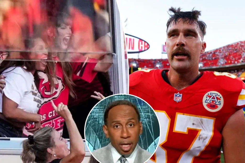 Stephen A. Smith uses Taylor Swift reference to shade Travis Kelce’s slow start