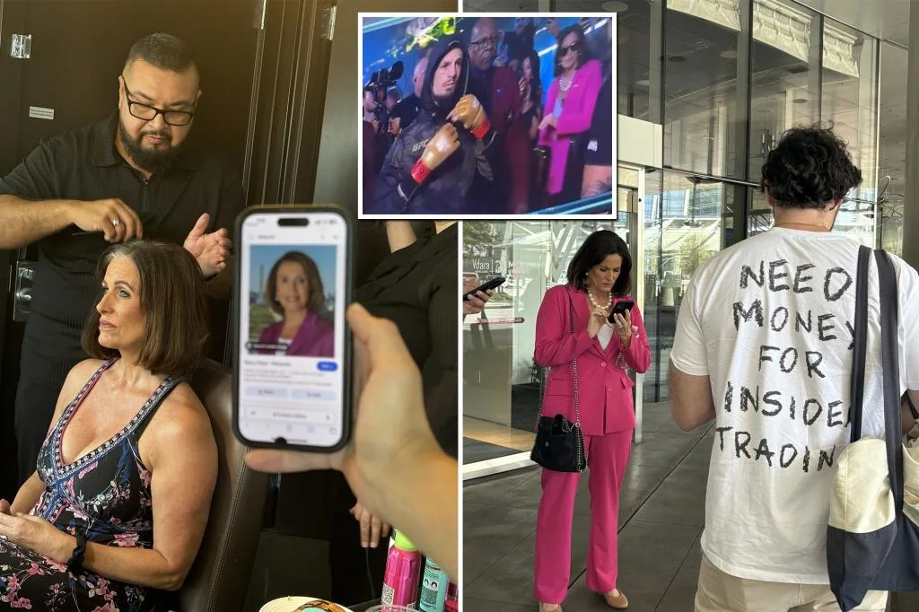 Trading app goes viral thanks to Nancy Pelosi lookalike at UFC match: ‘Invest like a politician’