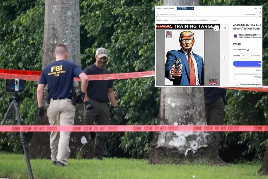 Trump-themed shooting targets sold on eBay days after assassination attempt get taken down